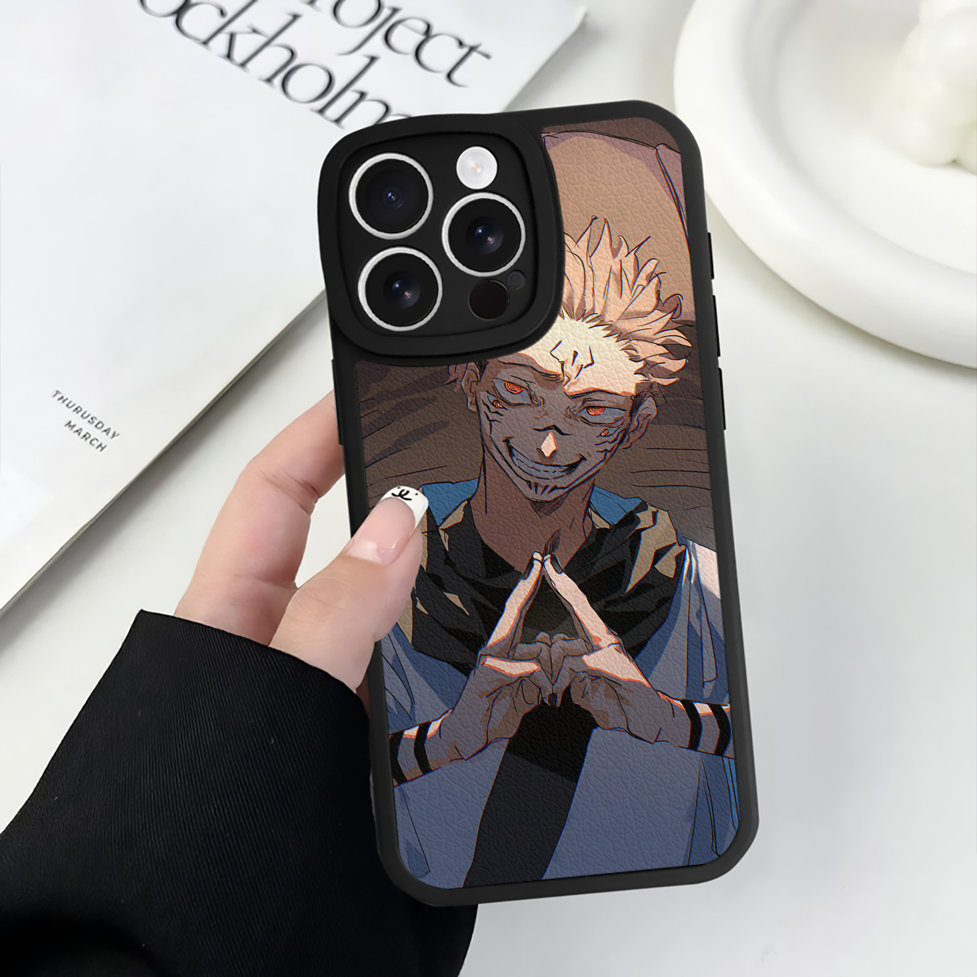 （画像用） SPY×FAMILY间谍家家酒 【iPhone 16シリーズ対応】シリコンスマホケース（レザー調） 材質：シリコン